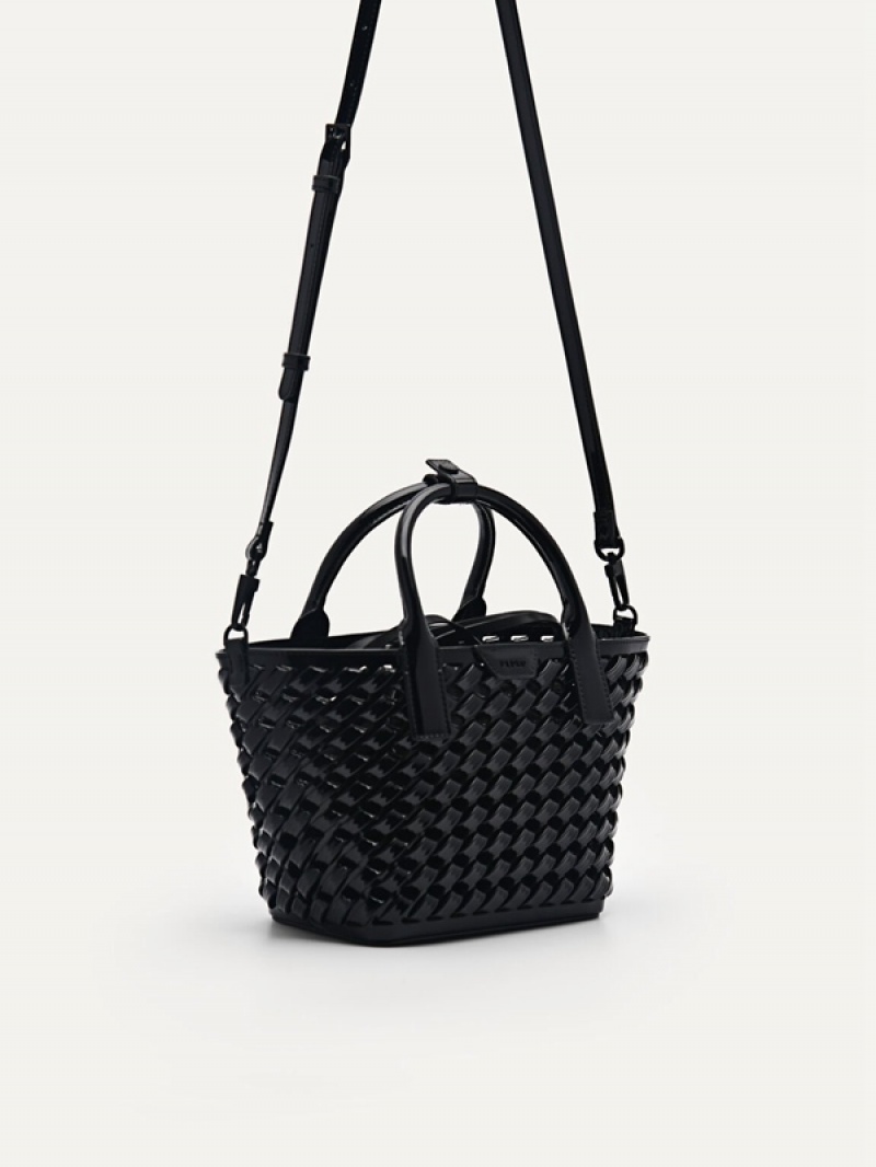 Black Women's Pedro Palma Tote Bag | GLZDJA-271