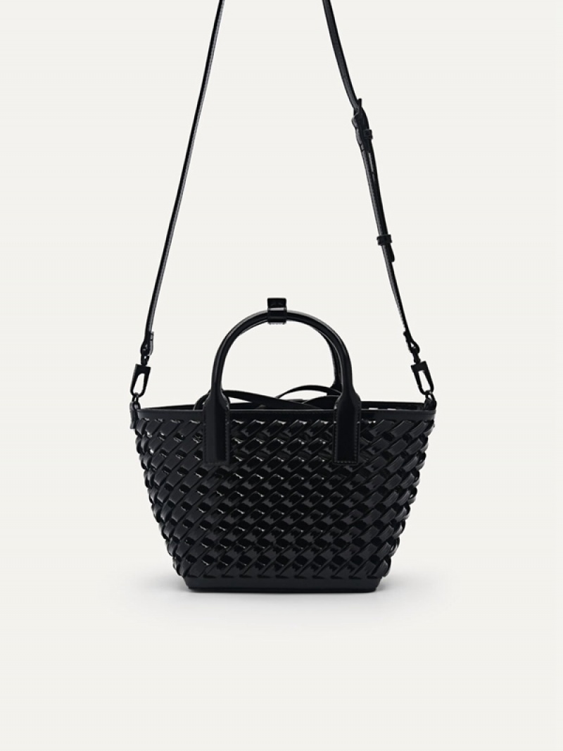 Black Women's Pedro Palma Tote Bag | GLZDJA-271