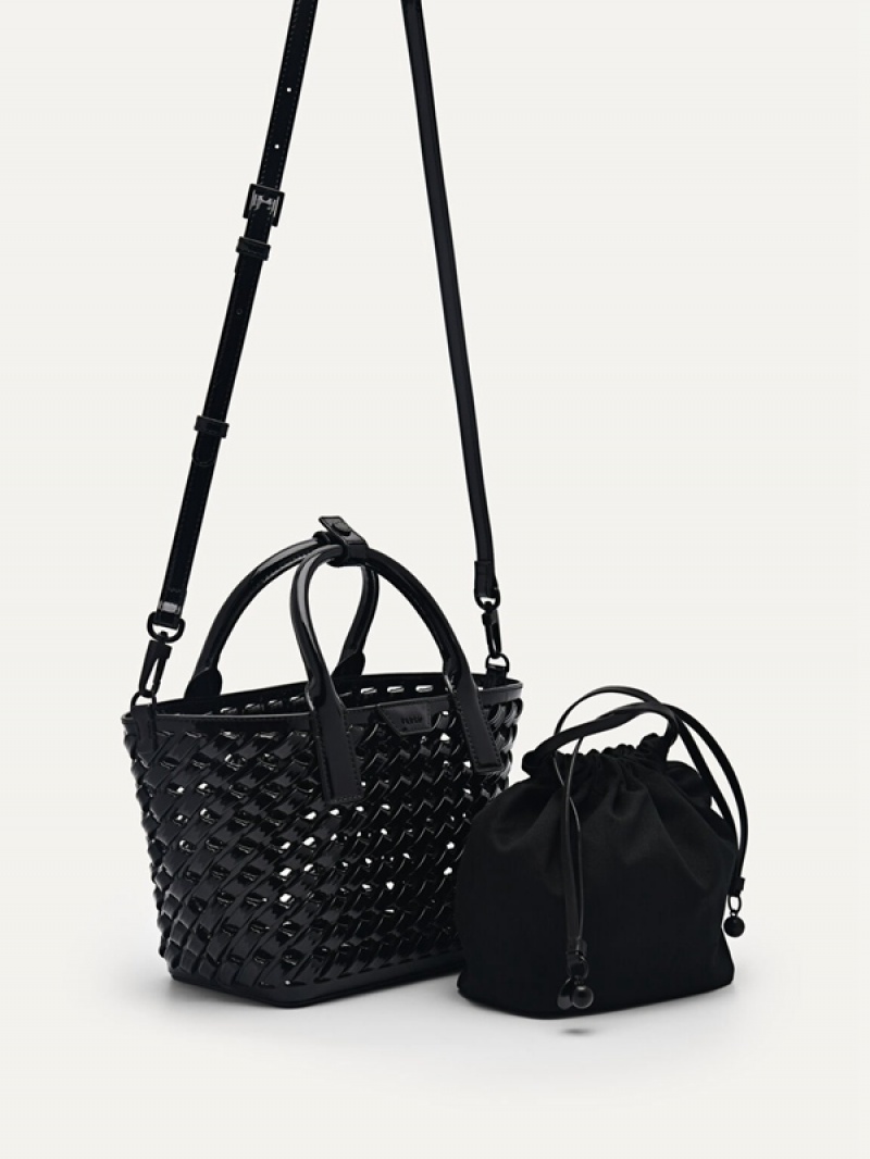 Black Women's Pedro Palma Tote Bag | GLZDJA-271