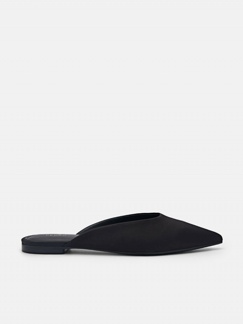 Black Women\'s Pedro Peggy Mules | HQXPRJ-012