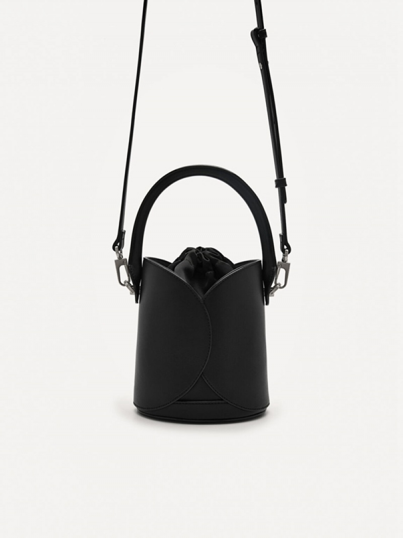 Black Women's Pedro Vibe Bucket Bags | PXADTM-639