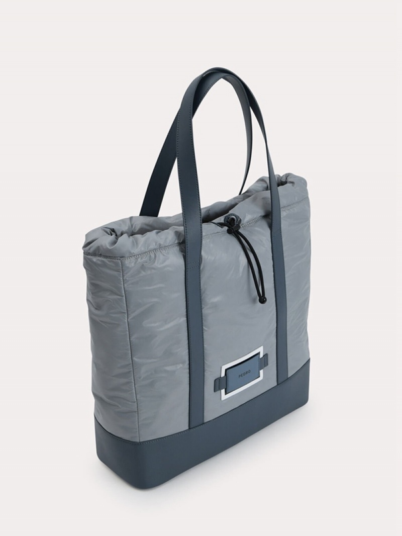 Blue Men's Pedro Casual Tote Bag | SPTRIM-173