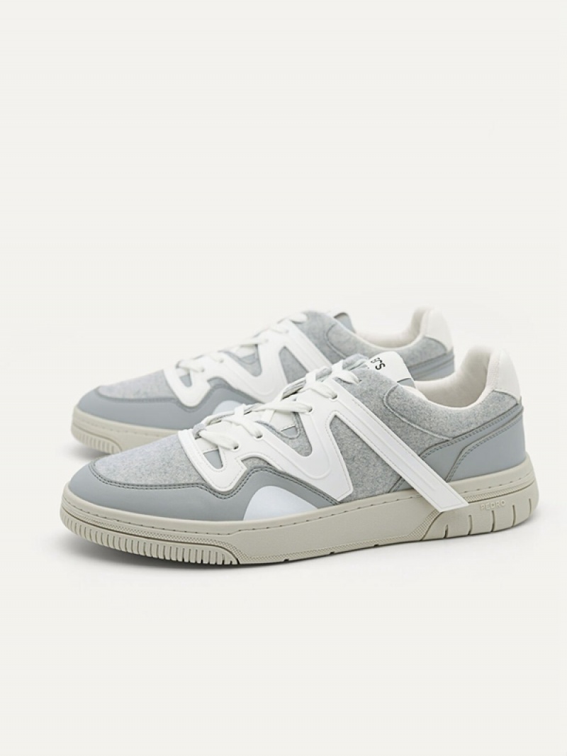 Blue Men's Pedro EOS Sneakers | WHFAUO-049