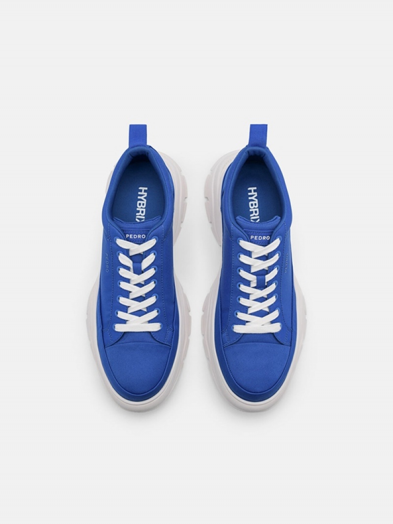 Blue Men's Pedro Hybrix Sneakers | KCXJRM-285