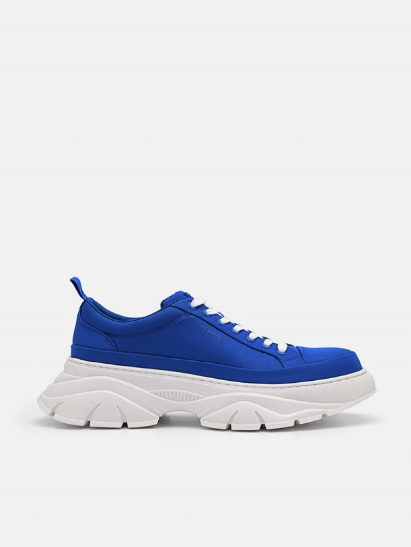 Blue Men\'s Pedro Hybrix Sneakers | KCXJRM-285