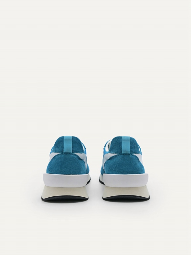 Blue Men's Pedro Swift Sneakers | EPXLQD-917