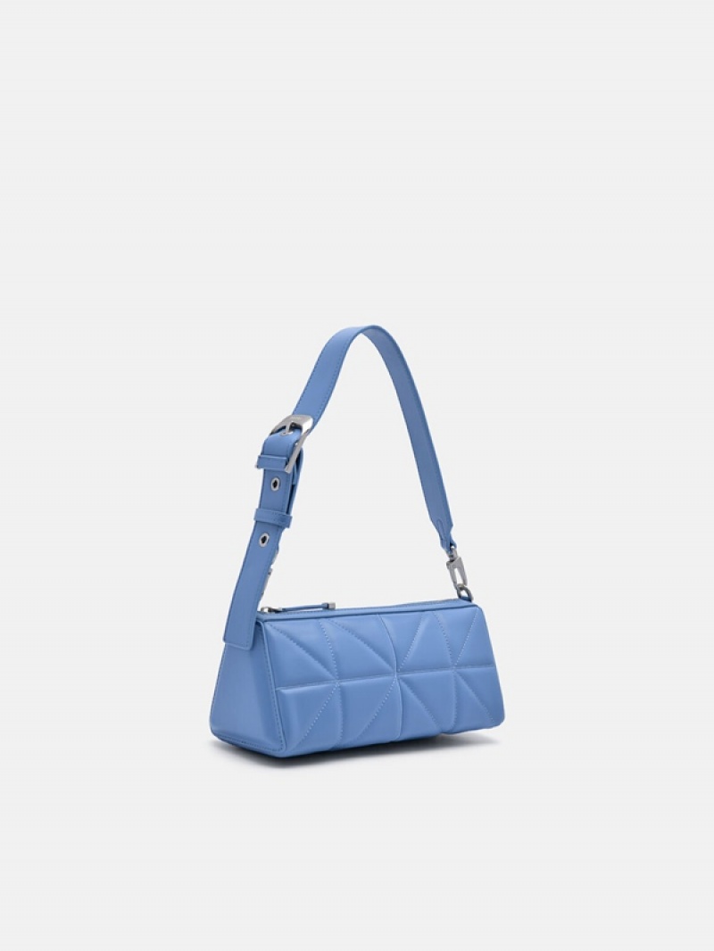 Blue Women's Pedro Helix Mini Shoulder Bags | TWLKZN-216