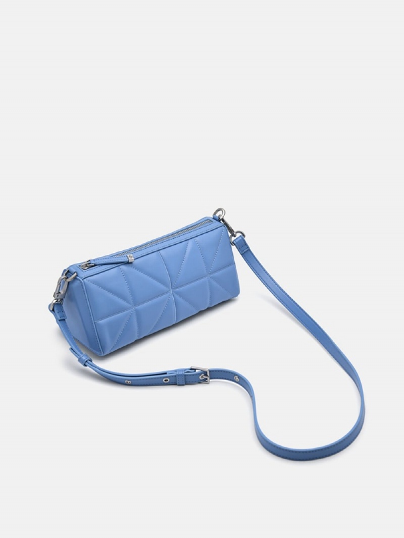 Blue Women's Pedro Helix Mini Shoulder Bags | TWLKZN-216