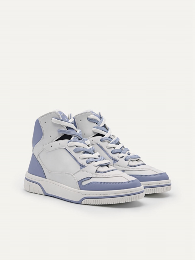 Blue Women's Pedro Icon EOS High Top Sneakers | UNMDTR-542