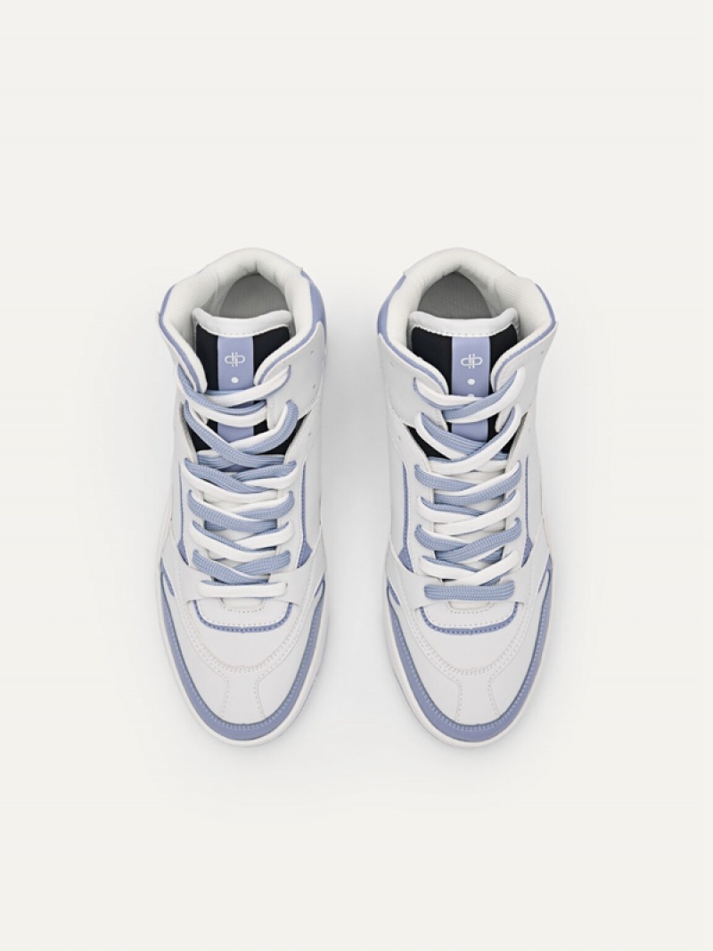 Blue Women's Pedro Icon EOS High Top Sneakers | UNMDTR-542