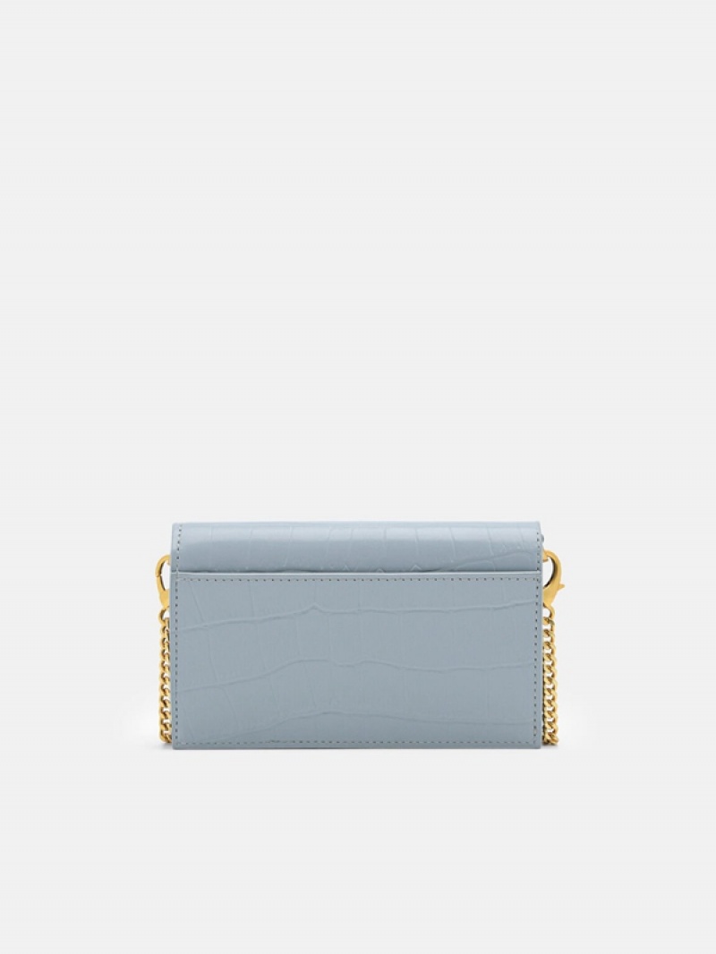 Blue Women's Pedro Icon Leather Bifold Wallet | PSCEKA-736