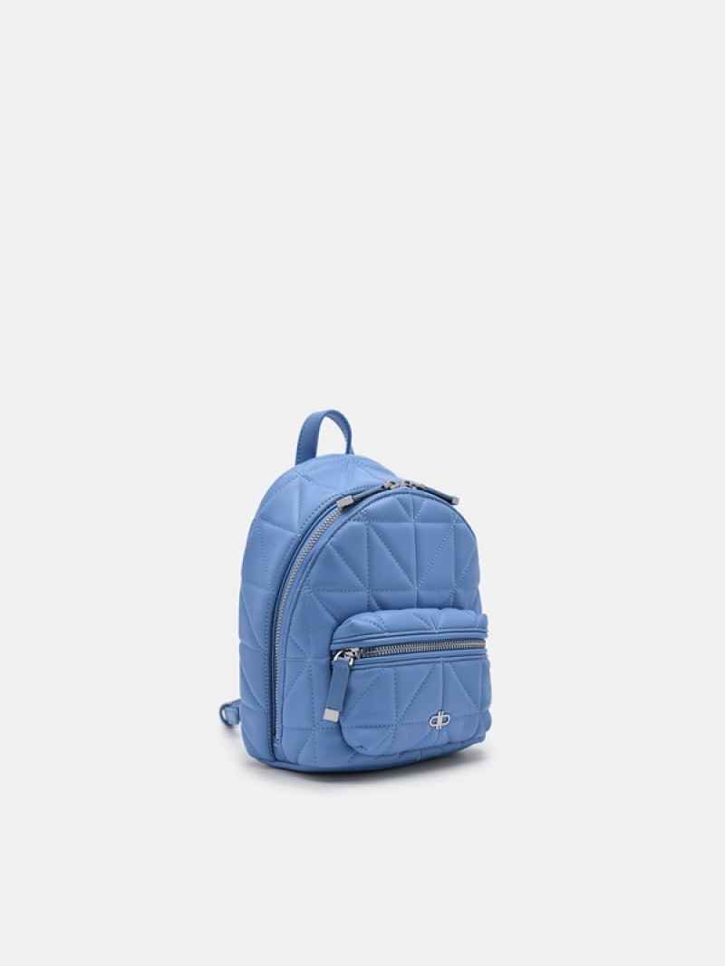 Blue Women's Pedro Icon Mini in Pixel Backpacks | HDFCKA-940