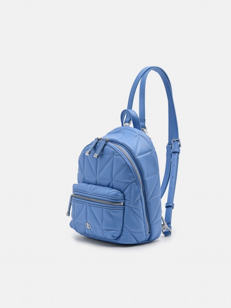 Blue Women's Pedro Icon Mini in Pixel Backpacks | HDFCKA-940