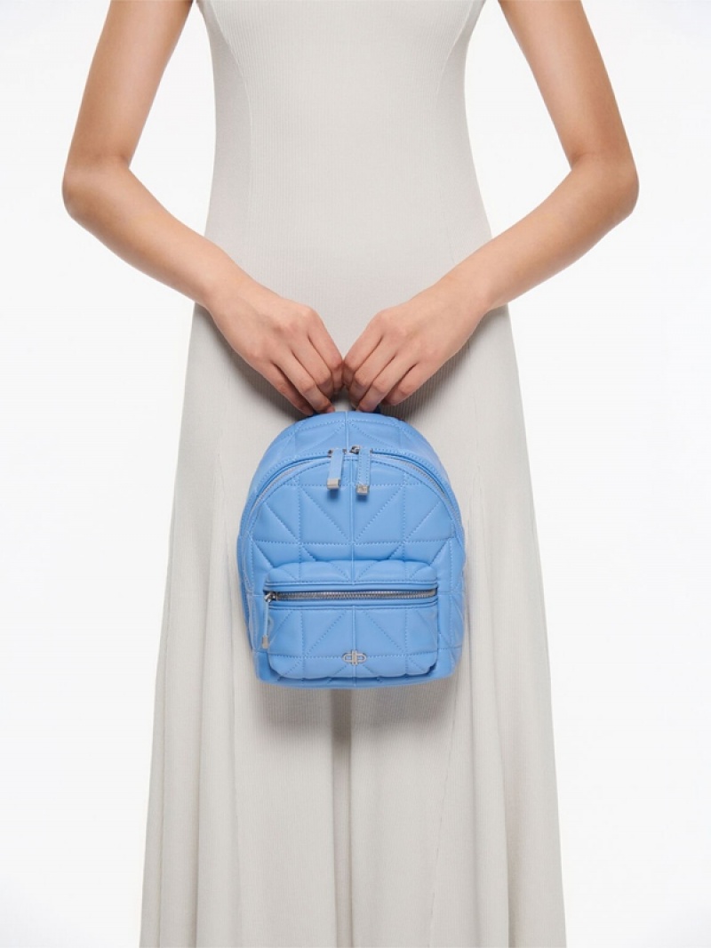 Blue Women's Pedro Icon Mini in Pixel Backpacks | HDFCKA-940