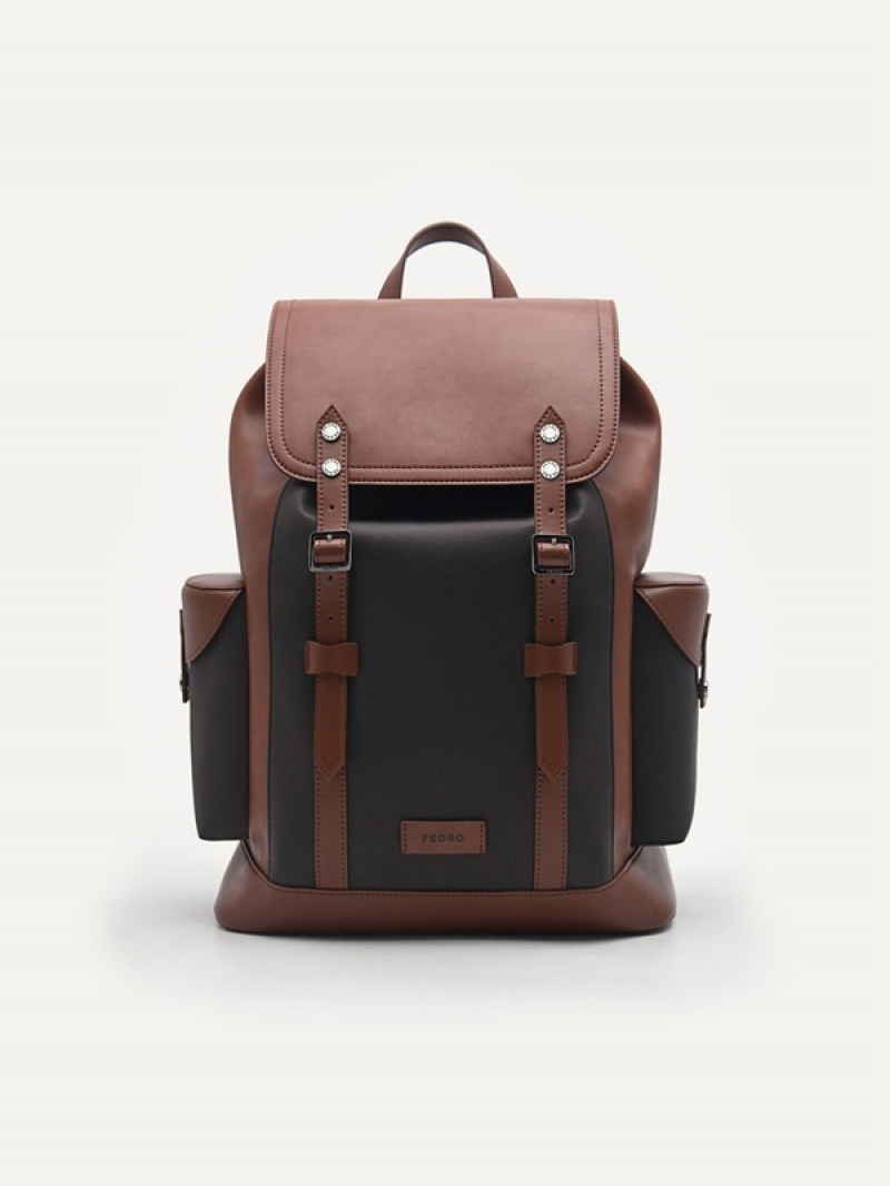 Brown Men\'s Pedro Jones Backpacks | CADYKV-269