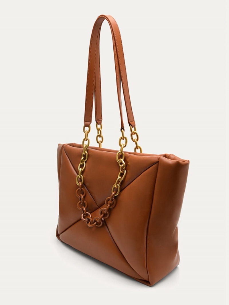 Brown Women's Pedro Charlotte Tote Bag | WMLNHS-645