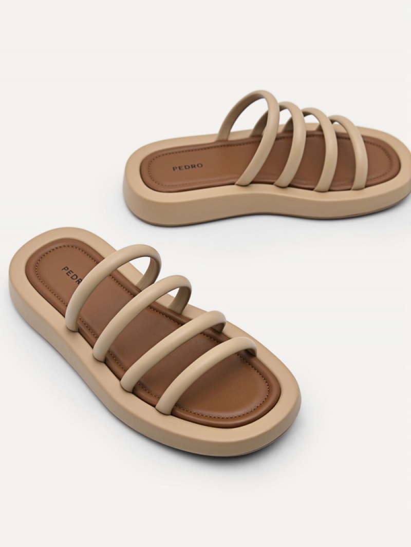 Brown Women's Pedro Fava Sandals | RDBZWI-347