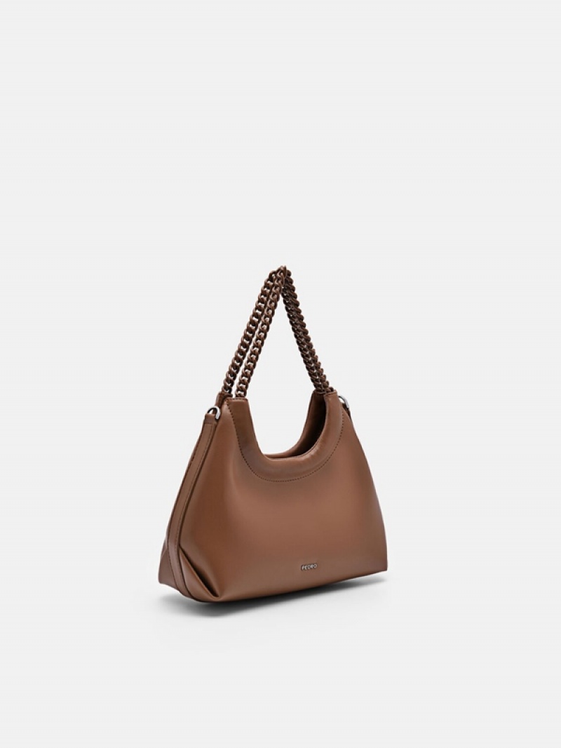 Brown Women's Pedro Naomie Handbag | UZAVBD-198