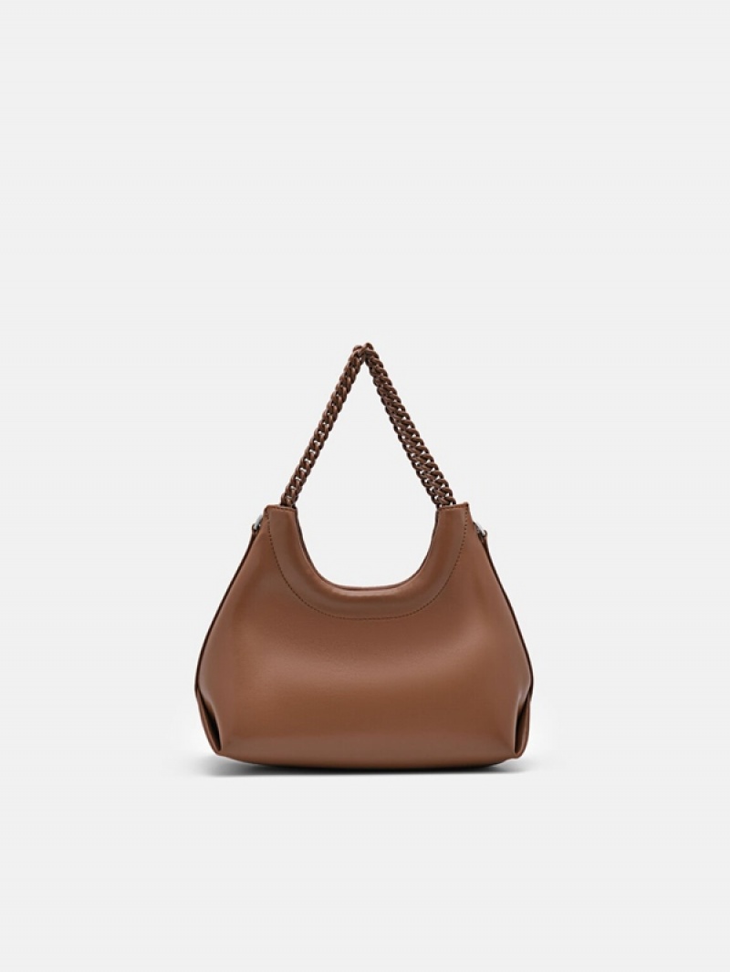 Brown Women's Pedro Naomie Handbag | UZAVBD-198