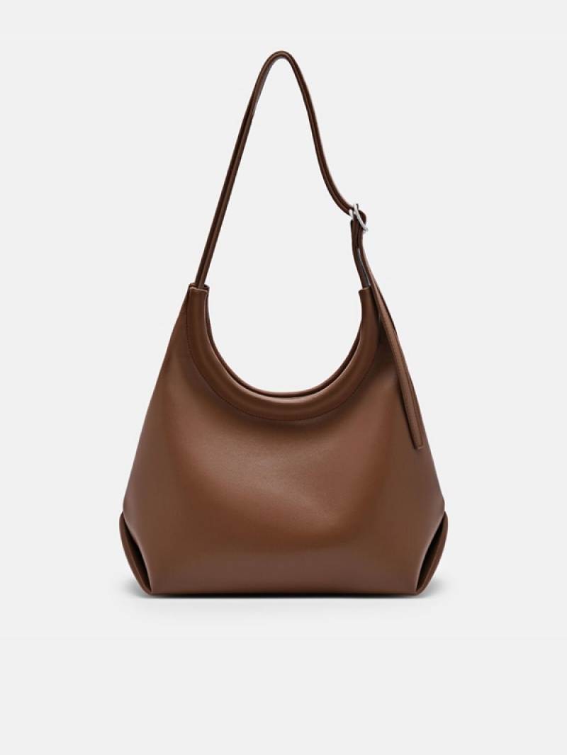 Brown Women's Pedro Naomie Hobo Bag | XFYAED-406