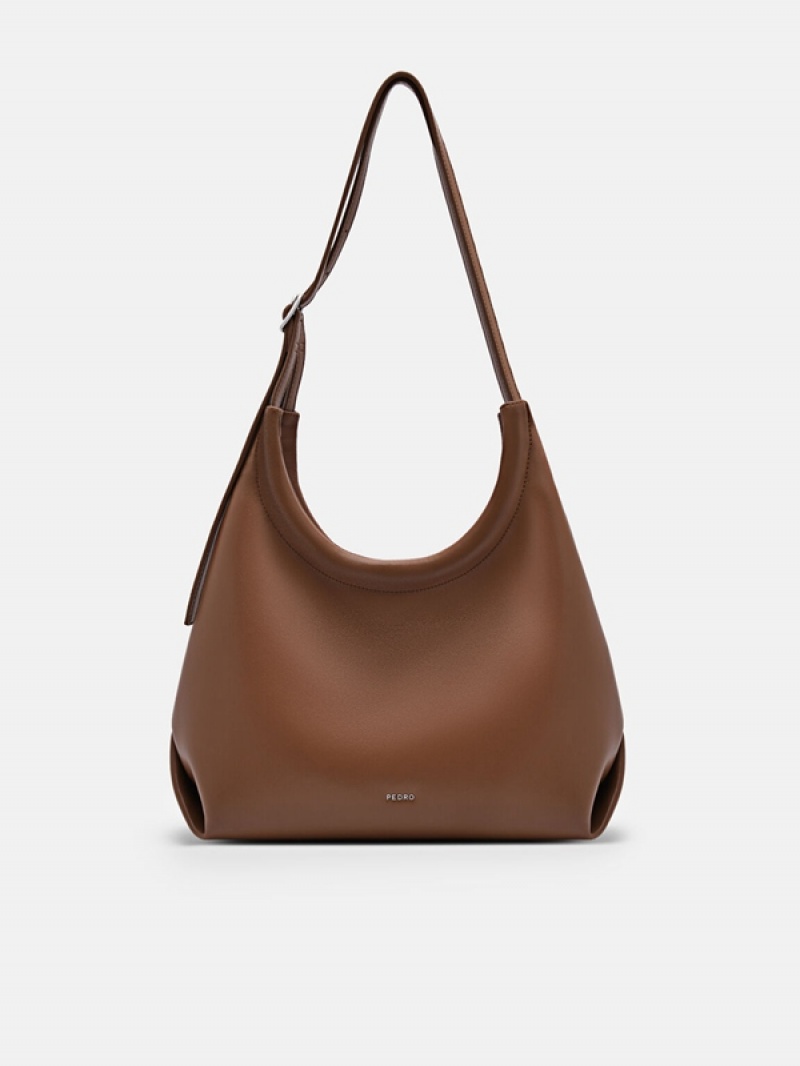 Brown Women\'s Pedro Naomie Hobo Bag | XFYAED-406