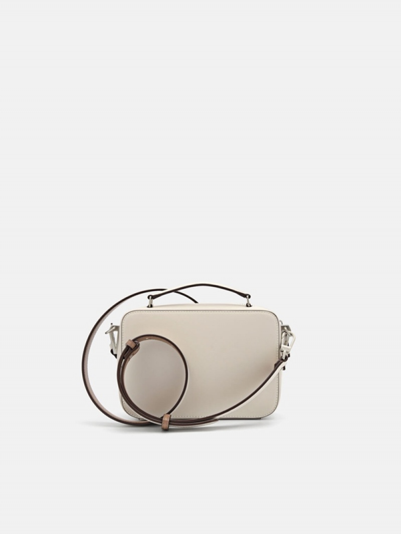 Cream Men's Pedro Drew Sling Bag | JCDIBF-203