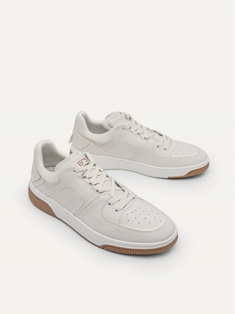 Cream Men's Pedro EOS Sneakers | MRGNDY-512