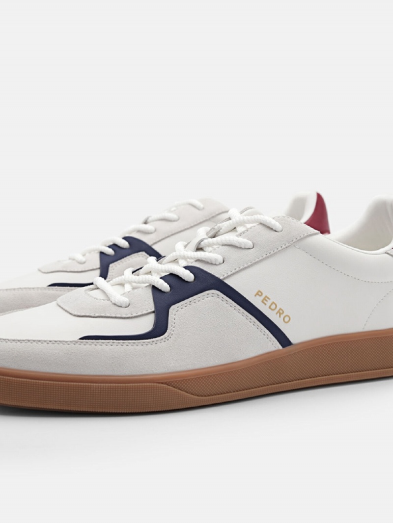 Cream Men's Pedro Icon Fleet Sneakers | HDJYWC-938