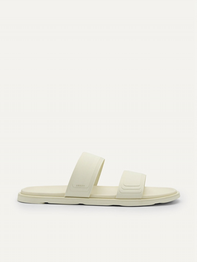 Cream Men\'s Pedro Pascal Slides | WTUNJD-268