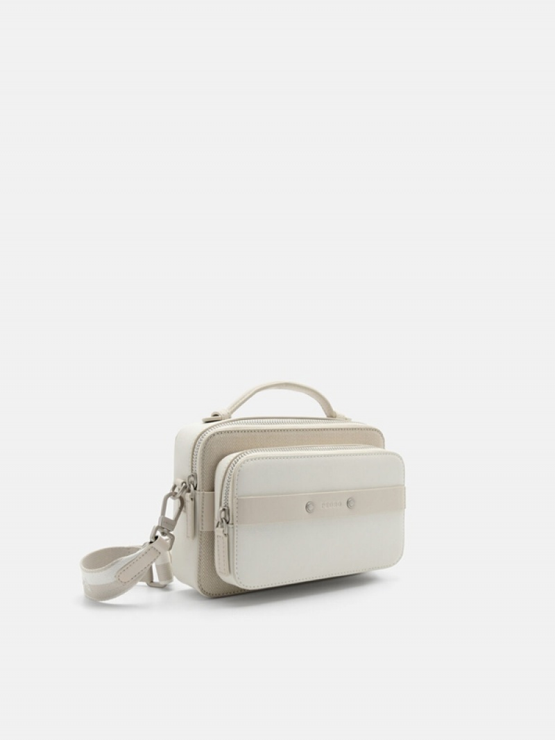 Cream Men's Pedro Smith Sling Bag | KWHPSZ-256