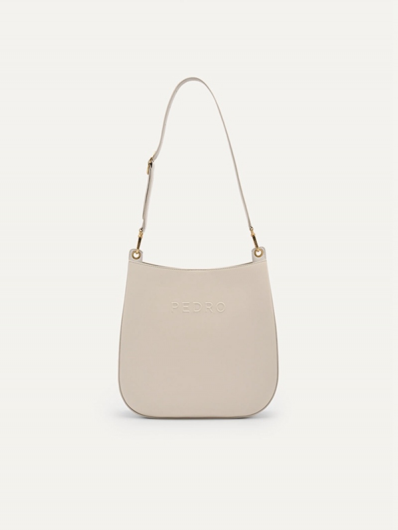 Cream Women\'s Pedro Curved Hobo Bag | ZNYCUS-891