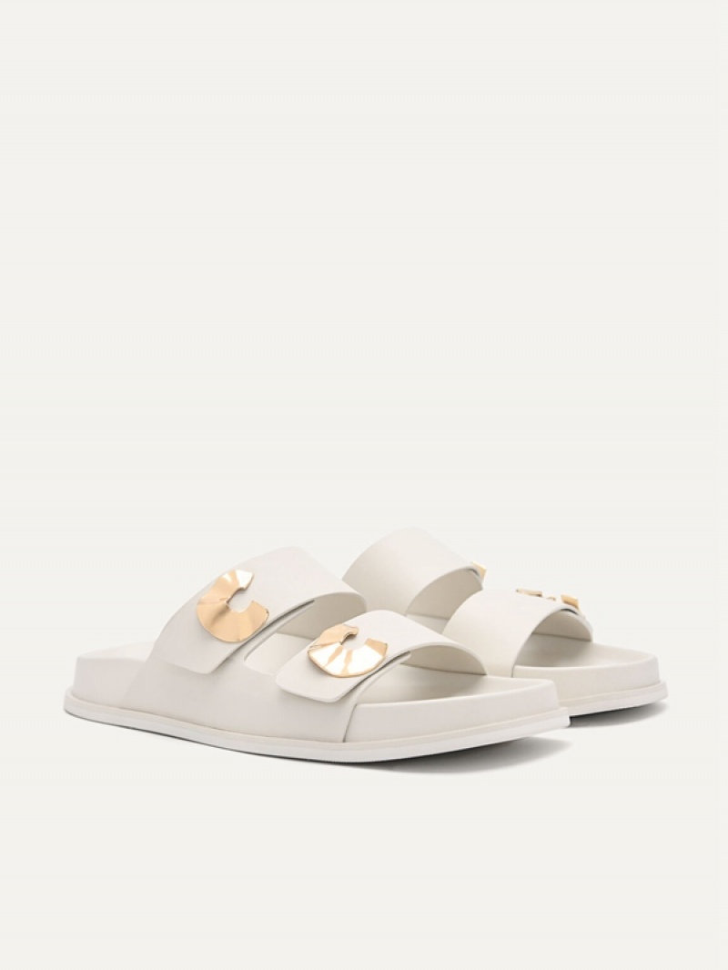 Cream Women's Pedro Iris Strap Sandals | XCFAZQ-348