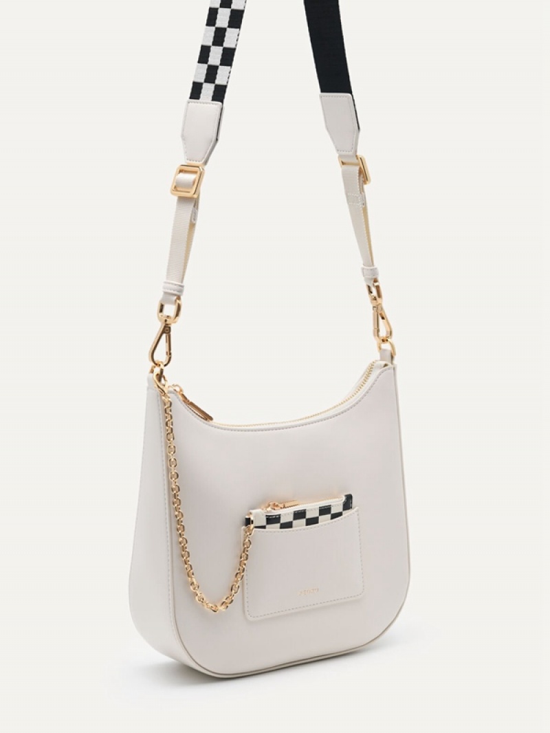 Cream Women's Pedro Linf BRIke Shoulder Bags | VKBLAO-326