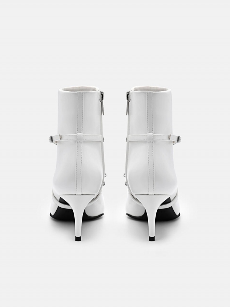 Cream Women's Pedro Mara Heel Boots | IFKAYX-420