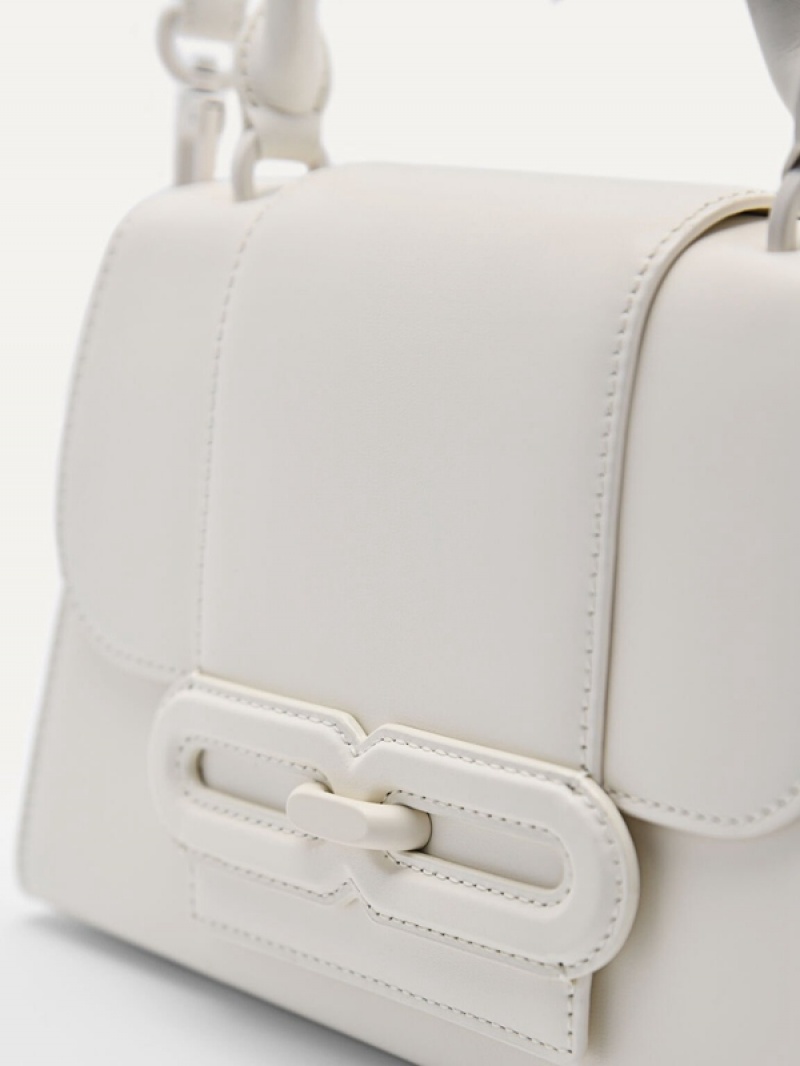 Cream Women's Pedro Studio Kate Leather Handbag | FQNIGR-015