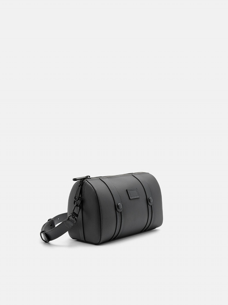 Dark Grey Men's Pedro Andre Sling Bag | NMTZPO-275