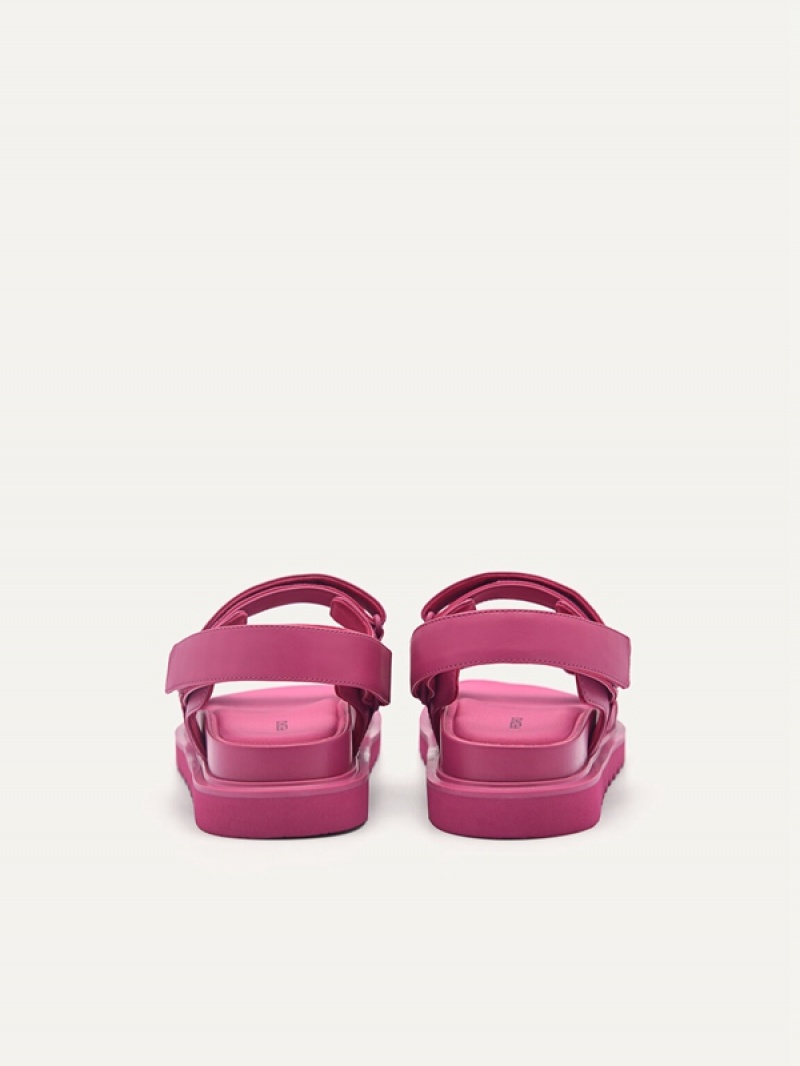 Fuchsia Women's Pedro Aryna Slingback Sandals | KURXIE-804