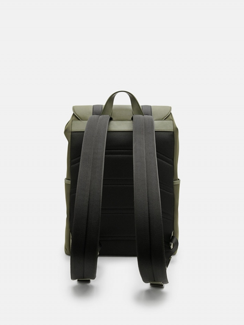 Green Men's Pedro Rigby Backpacks | GZKCEU-963