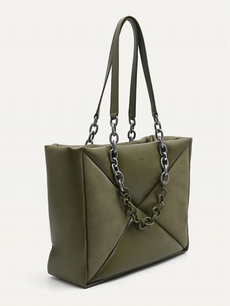 Green Women's Pedro Charlotte Tote Bag | MZYPHQ-462