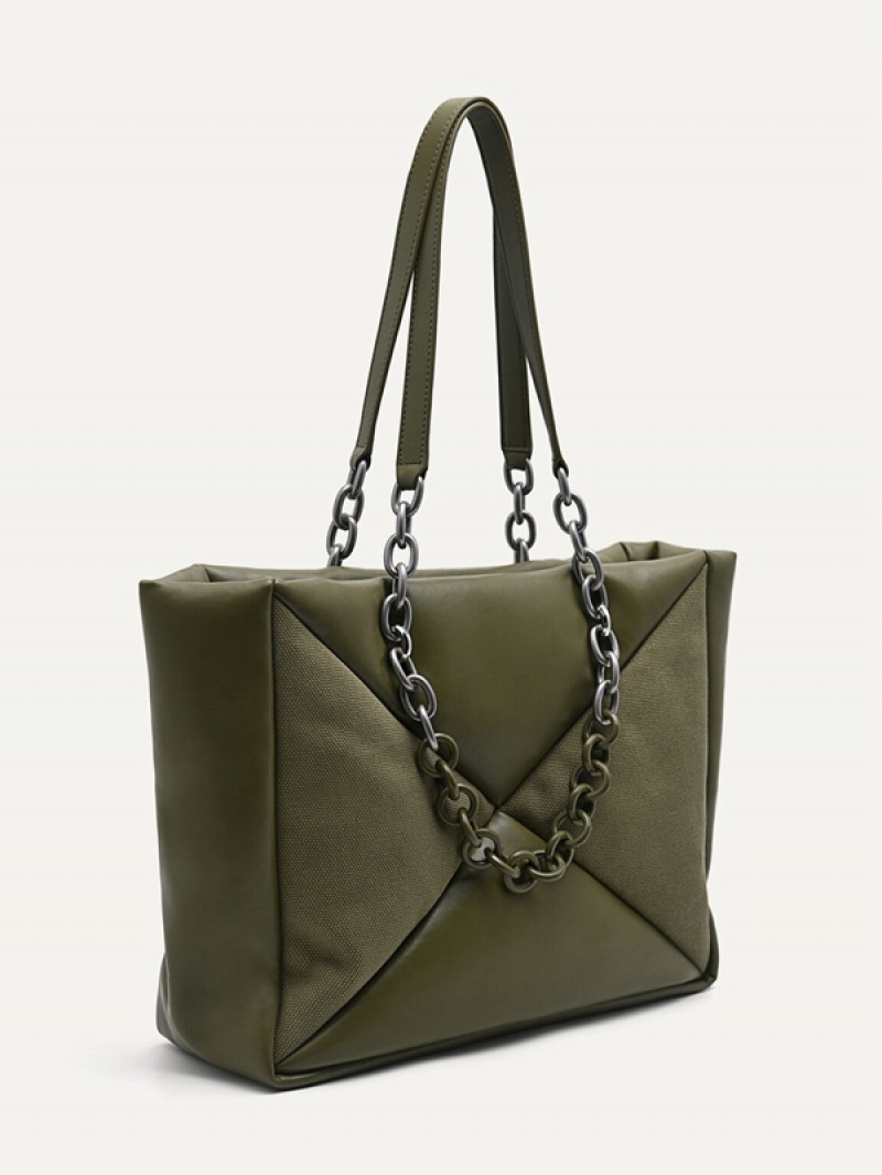 Green Women's Pedro Charlotte Tote Bag | MZYPHQ-462