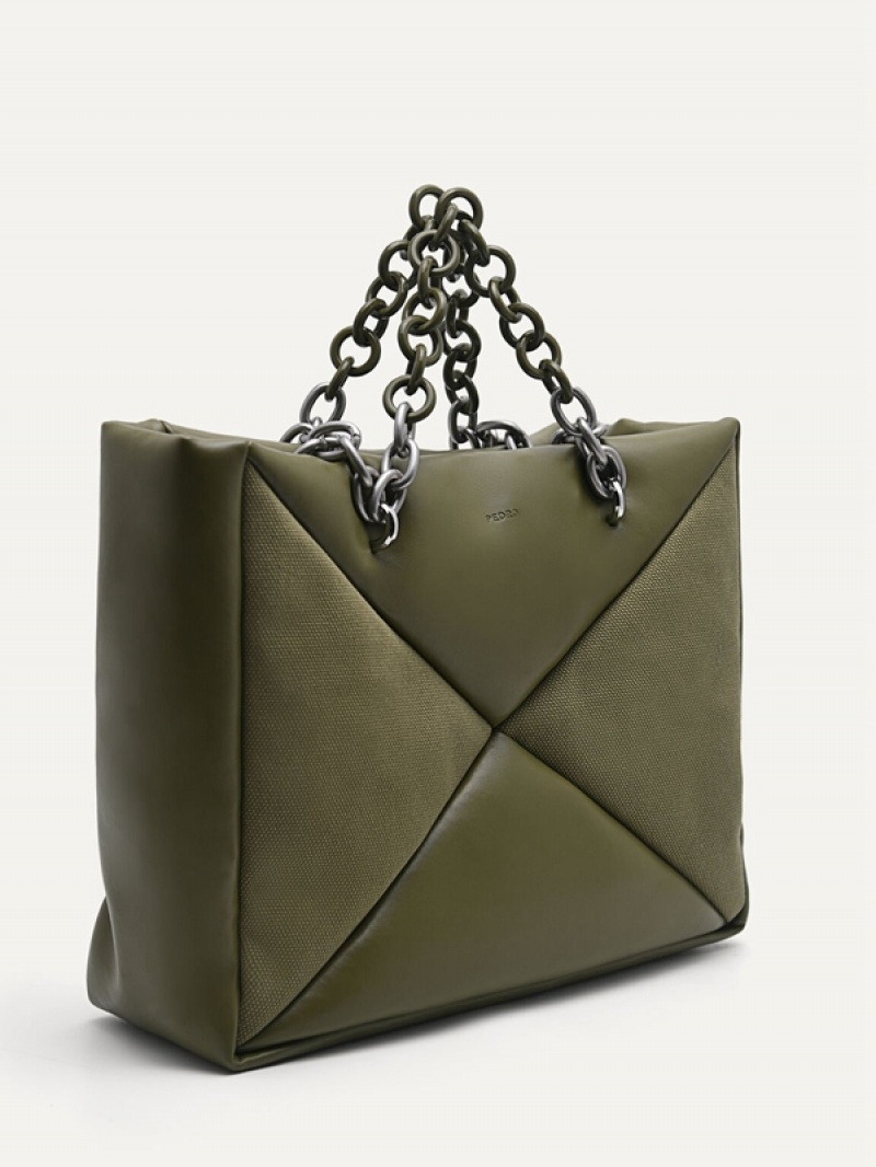 Green Women's Pedro Charlotte Tote Bag | MZYPHQ-462