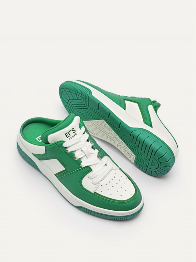 Green Women's Pedro EOS Slip-On Sneakers | FJRPNQ-463