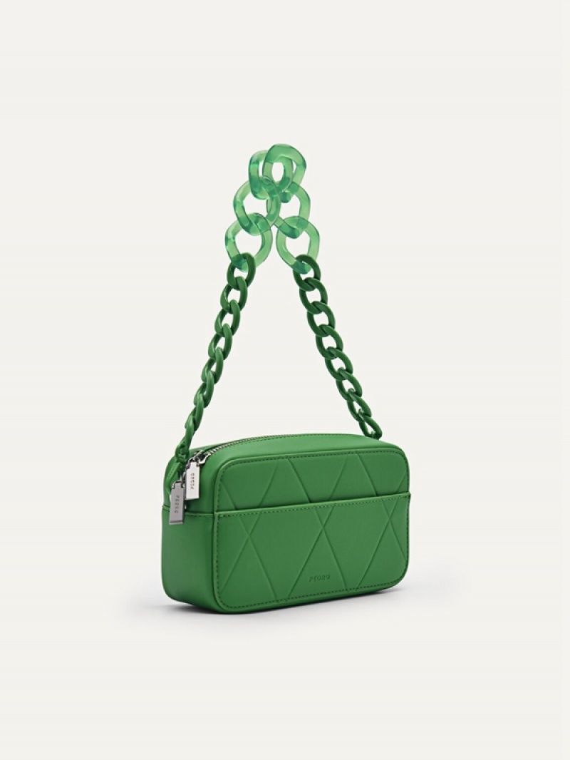 Green Women's Pedro Megan Mini Shoulder Bags | LYSBDC-487