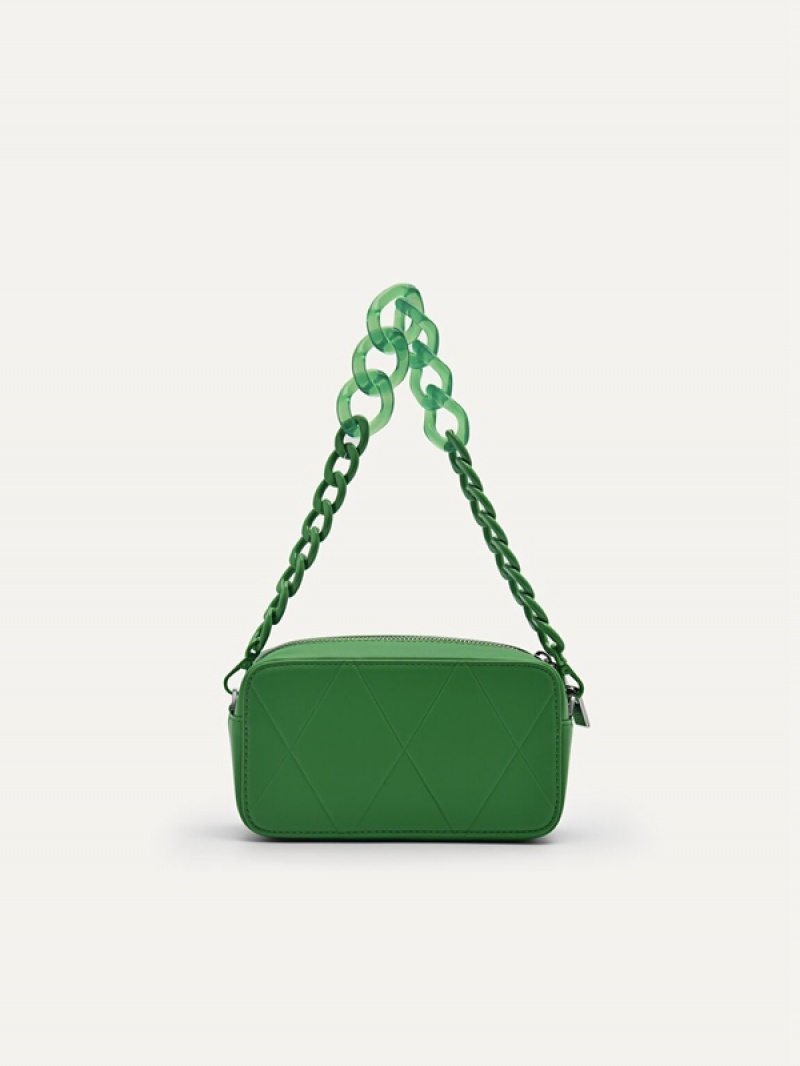 Green Women's Pedro Megan Mini Shoulder Bags | LYSBDC-487