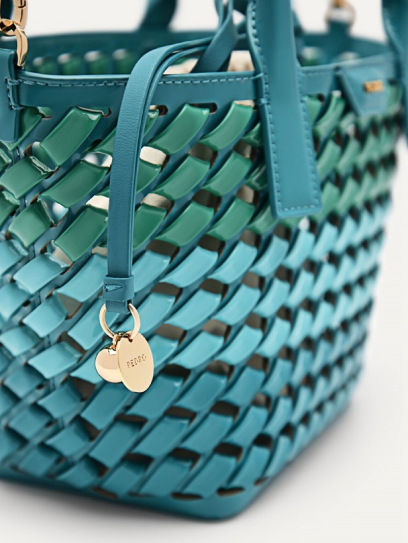 Green Women's Pedro Palma Tote Bag | NHXFKL-629