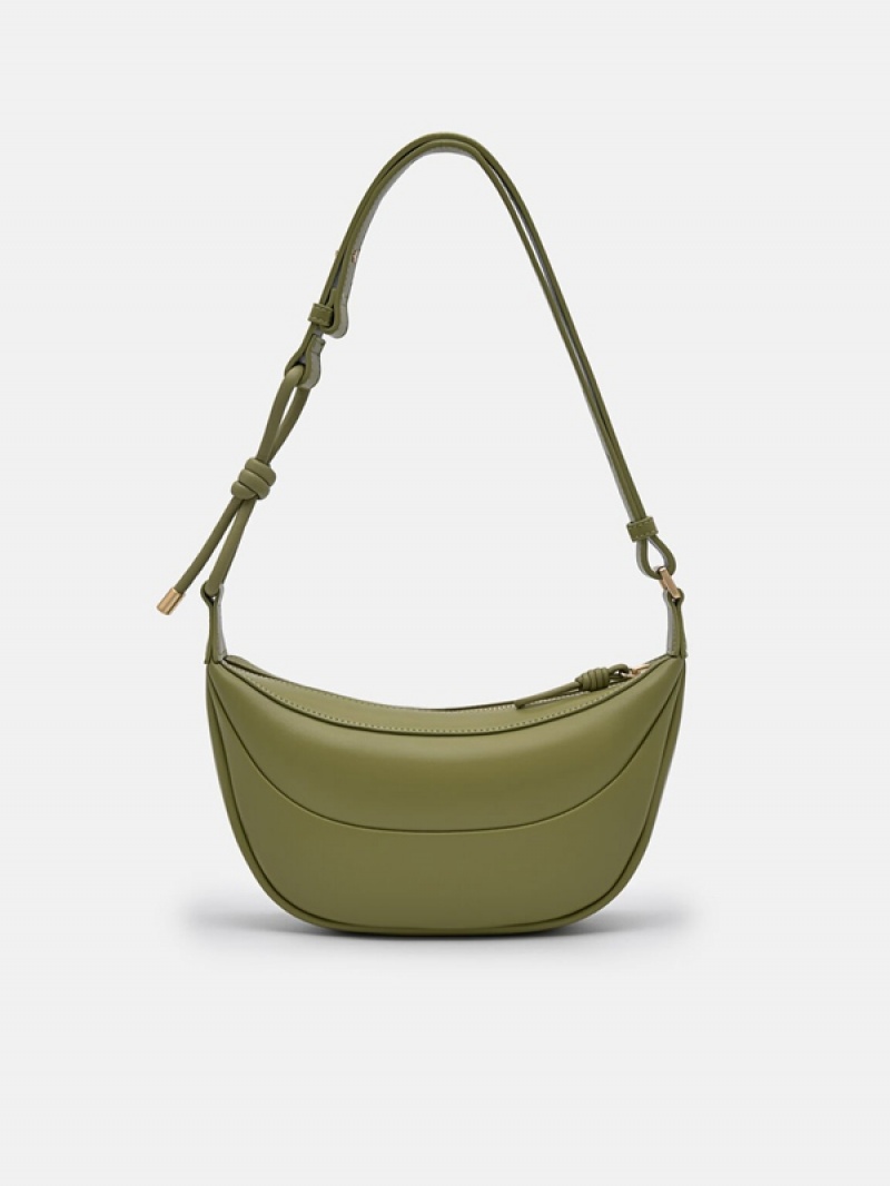 Green Women's Pedro Sadie Shoulder Bags | PQSXKL-714