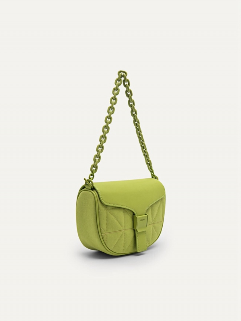 Green Women's Pedro reTwill Handbag | KDHLEU-305