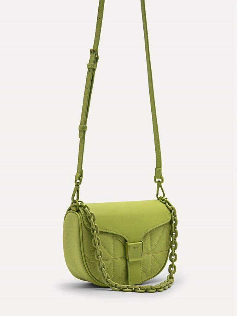 Green Women's Pedro reTwill Handbag | KDHLEU-305