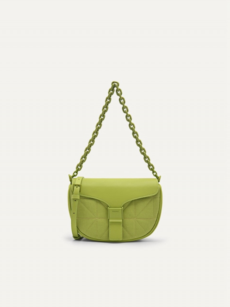 Green Women\'s Pedro reTwill Handbag | KDHLEU-305