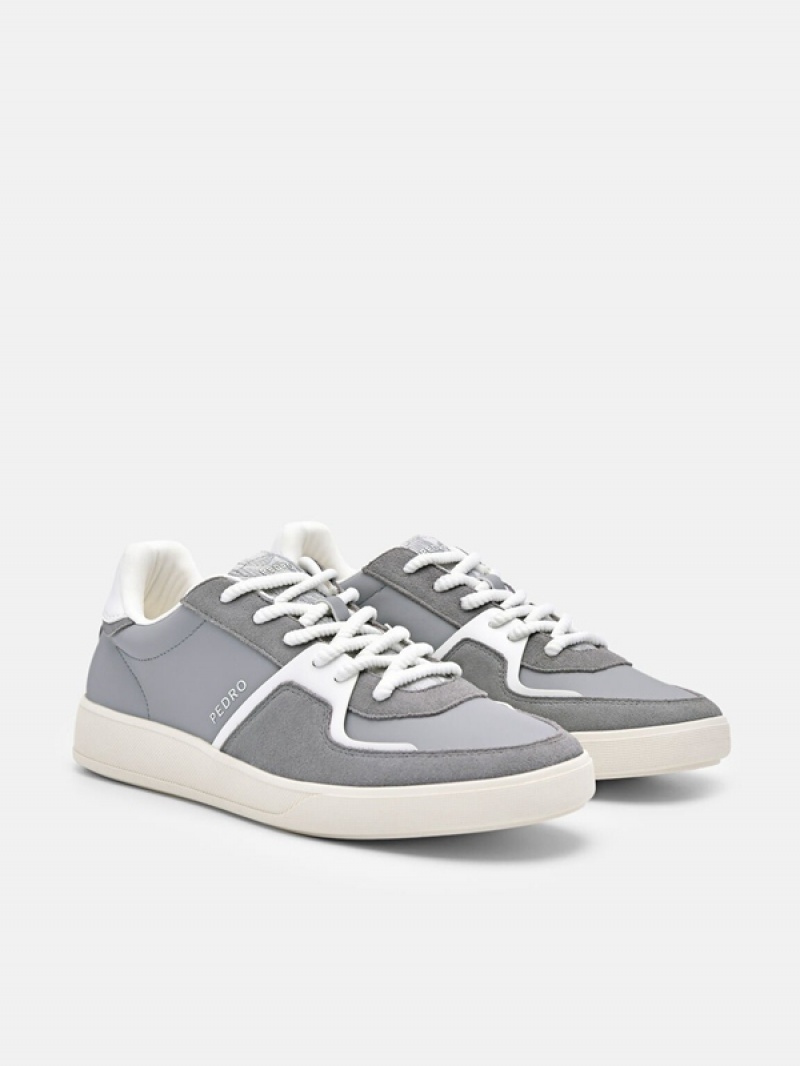 Grey Women's Pedro Icon Fleet Sneakers | JFGEPC-856